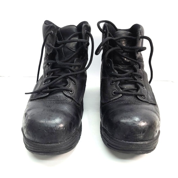 Timberland PRO Mens Titan Alloy Toe Work Boots 10W Black - Picture 2 of 10